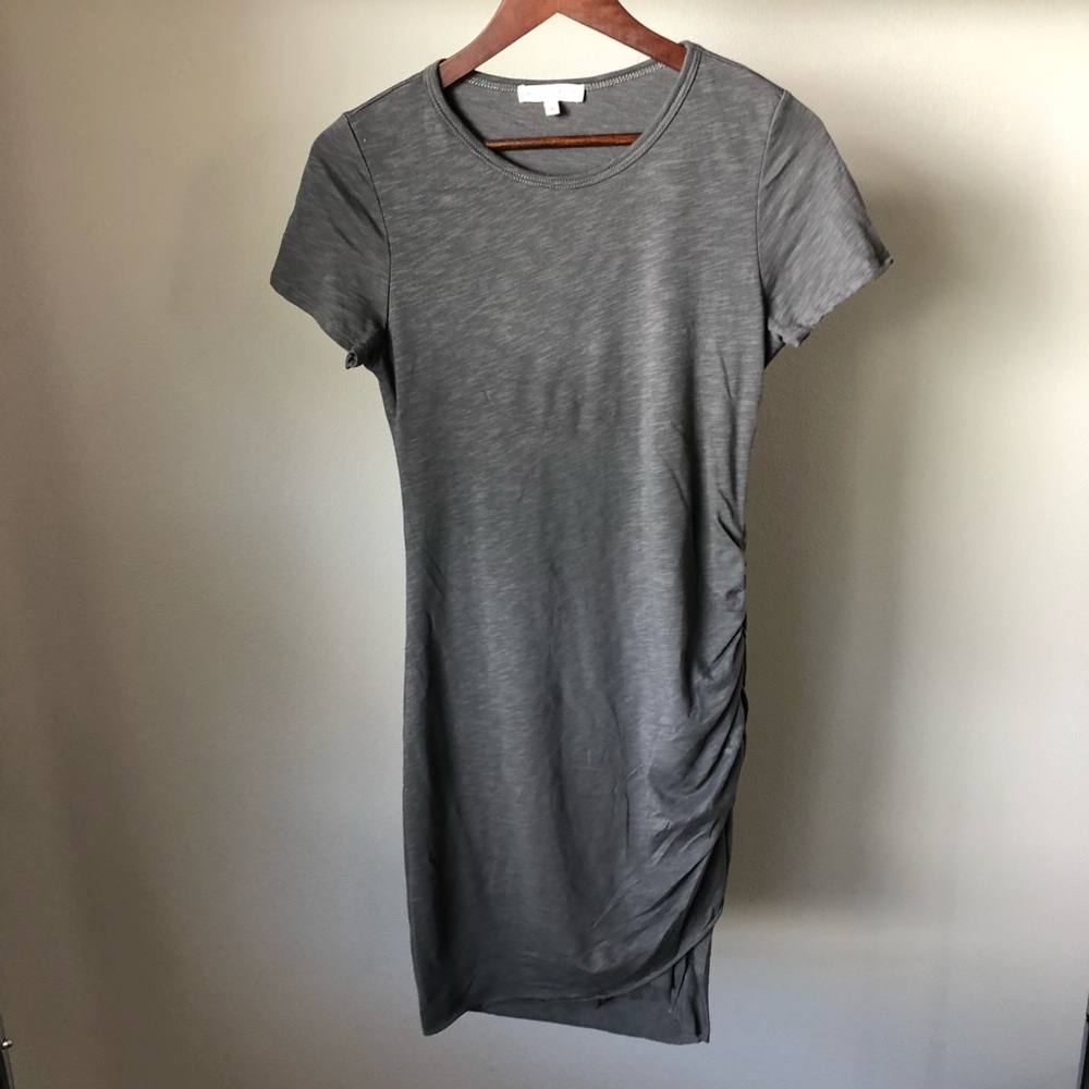 Ruched T-Shirt dress